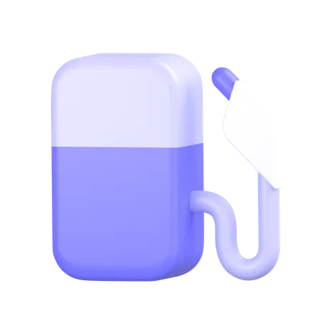 Gasolinera  3D Icon