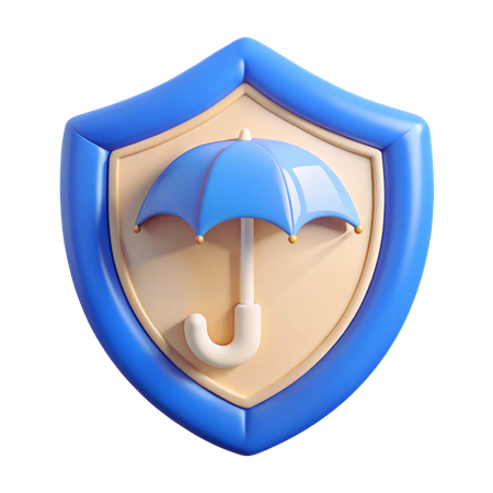 Cobertura de paraguas  3D Icon