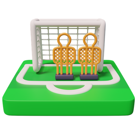 Cobrança de falta  3D Icon