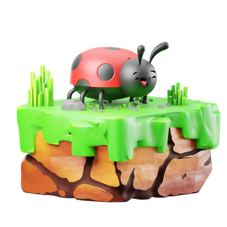 Dame Bug  3D Icon