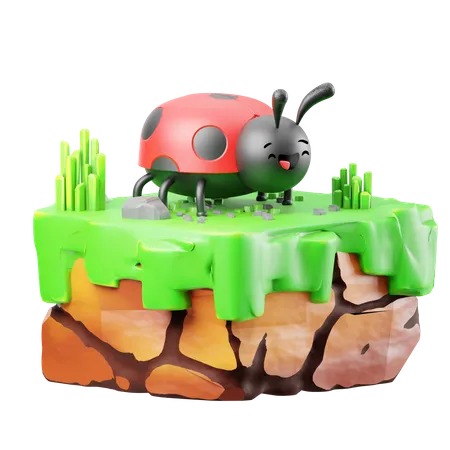 Dame Bug  3D Icon