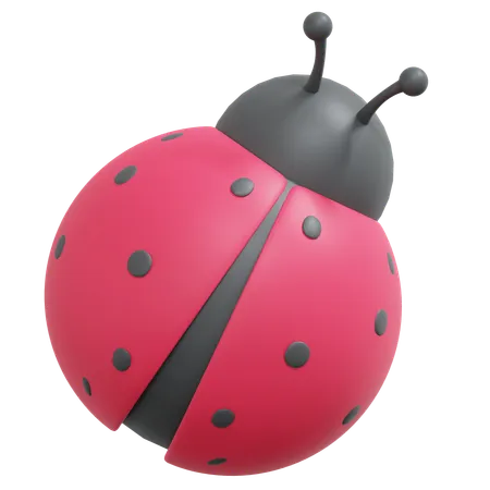 Coccinelle rouge  3D Icon