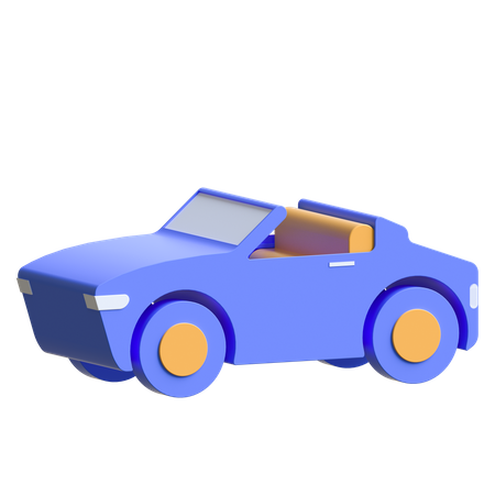 Auto  3D Illustration