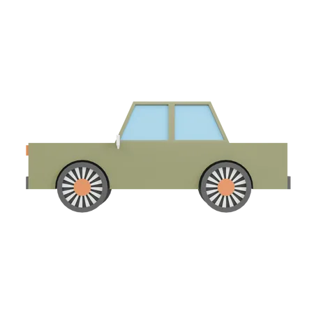 Auto antiguo  3D Icon