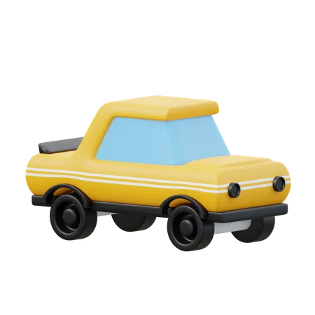 Coche clásico  3D Icon