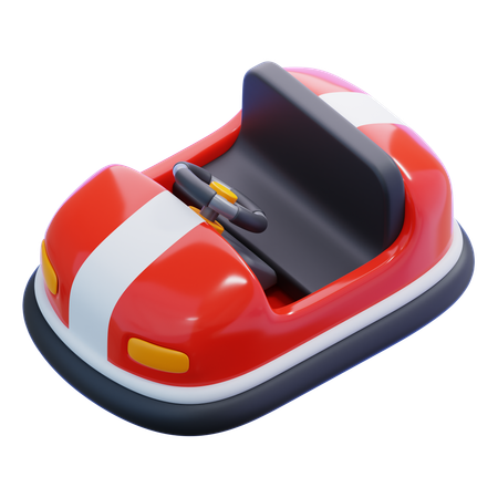 Auto de choque  3D Icon