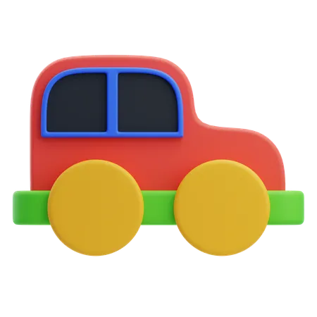 Coche de juguete  3D Icon