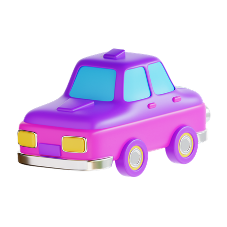 Coche de juguete  3D Icon