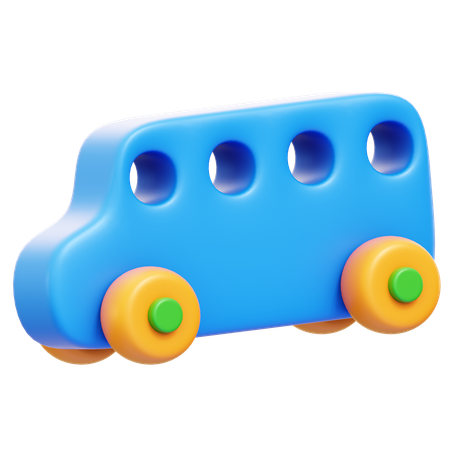 Coche de juguete  3D Icon