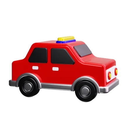 Coche de policía  3D Icon