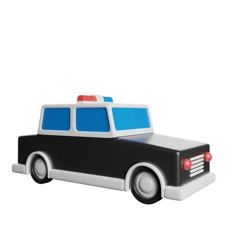 Coche de policía  3D Icon