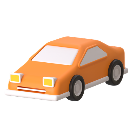 Carro deportivo  3D Icon