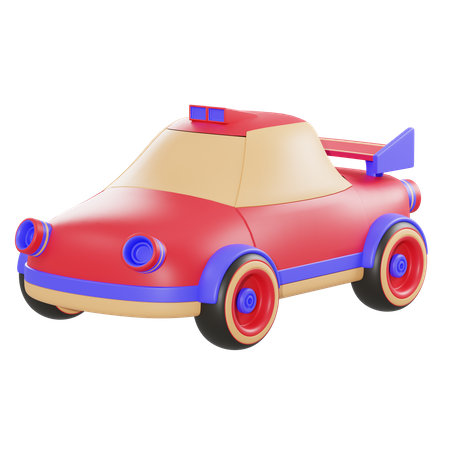 Carro deportivo  3D Illustration