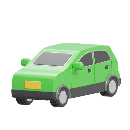 Coche eléctrico  3D Icon