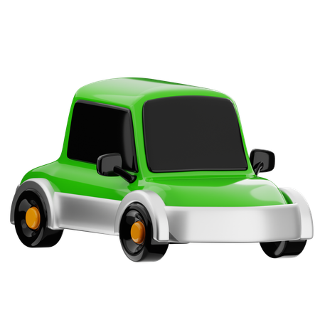 Coche eléctrico  3D Icon