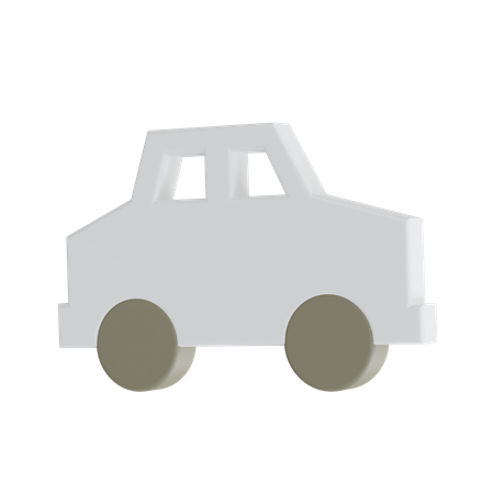 Carro familiar  3D Icon