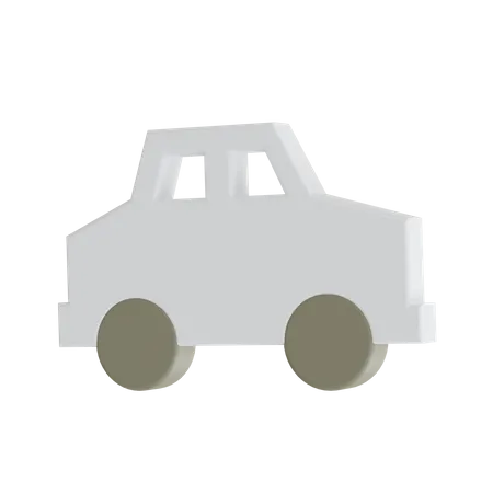 Carro familiar  3D Icon