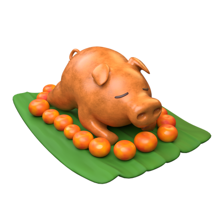 Cochinillo  3D Icon