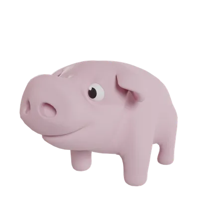 Cochon  3D Icon