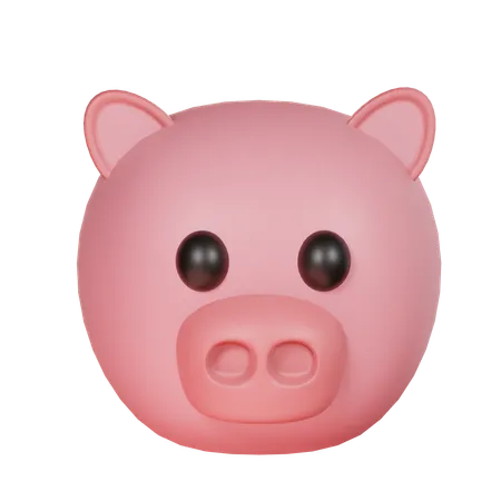 Cochon  3D Icon