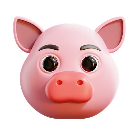 Cochon  3D Icon