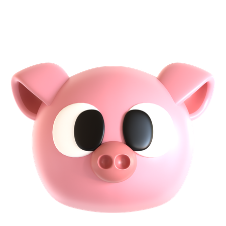 Cochon  3D Icon