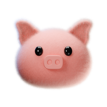 Cochon  3D Icon