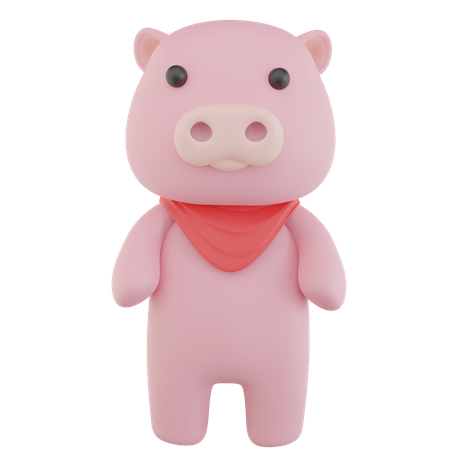 Cochon  3D Icon