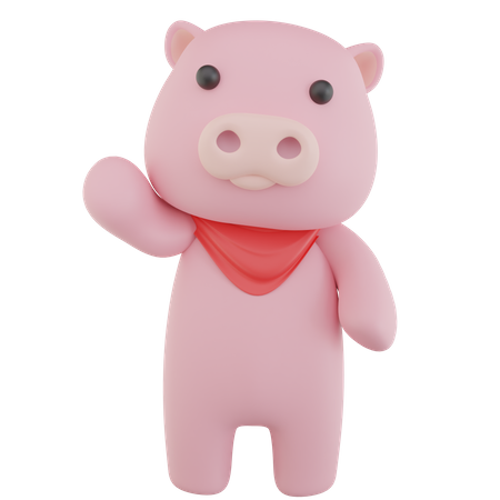 Cochon  3D Icon