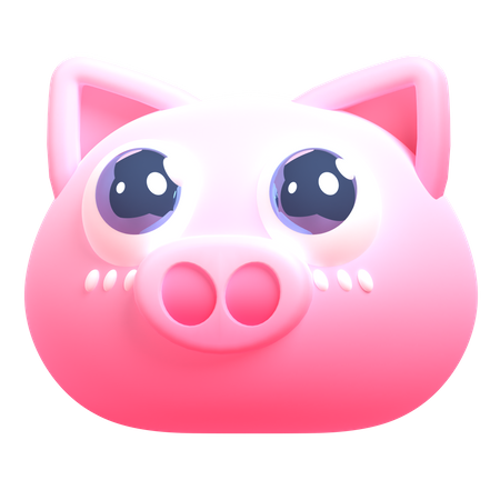 Cochon  3D Icon