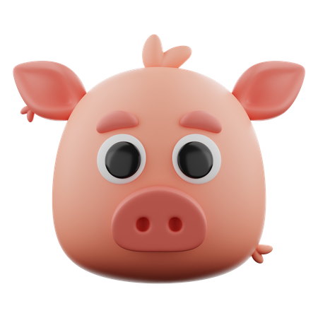 Cochon  3D Icon