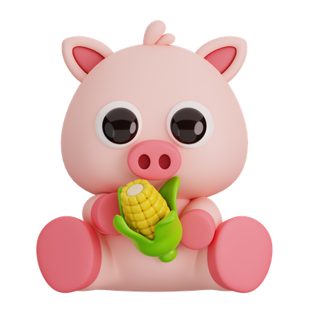 Cochon  3D Icon