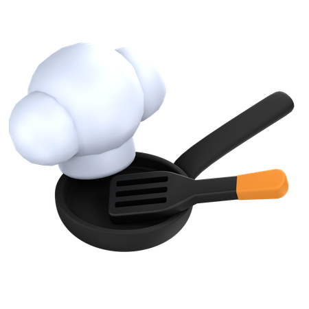 Cocinando  3D Icon