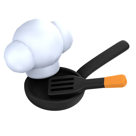 Cocinando  3D Icon