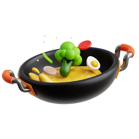 Cocinando  3D Icon