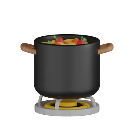 Horno  3D Icon