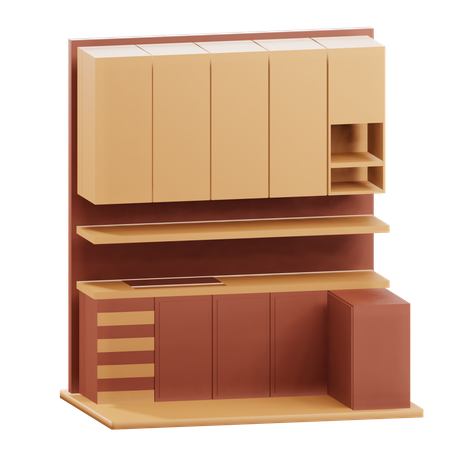 Cocina  3D Icon