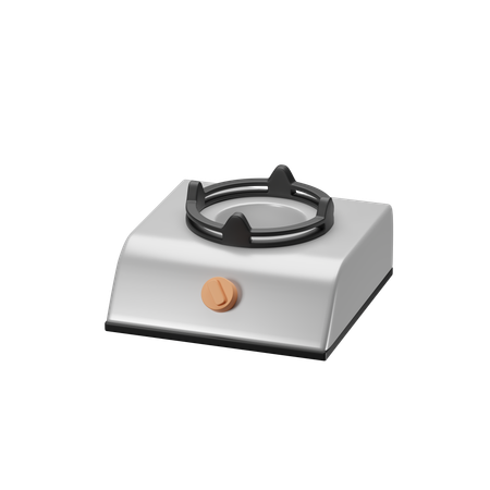 Cocina de gas  3D Icon