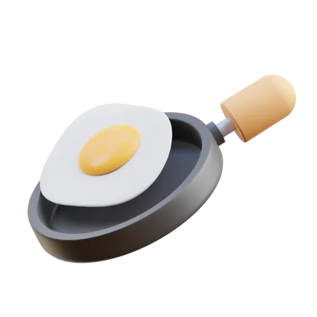 Cocinar huevos  3D Icon