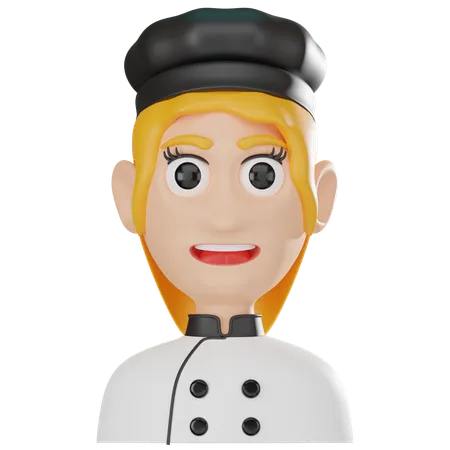 Cocinero  3D Icon