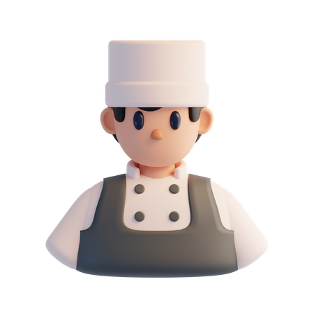 Cocinero  3D Icon