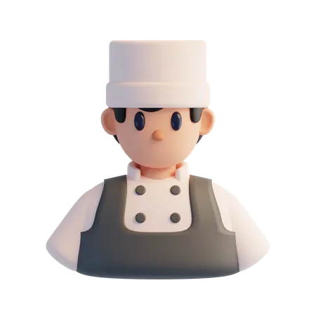 Cocinero  3D Icon