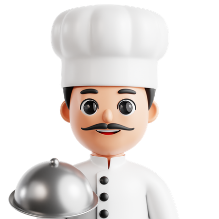 Cocinero  3D Icon