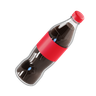 3d cock bottle logo