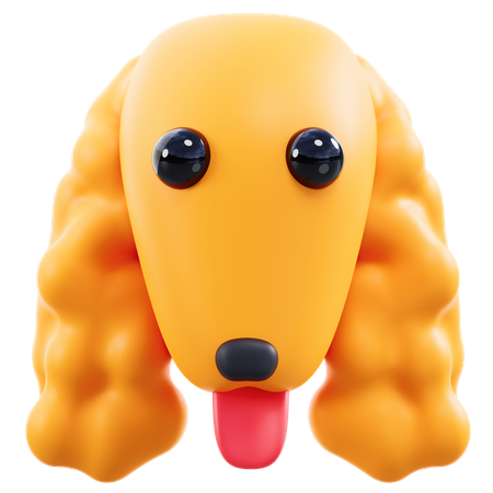 코카스파니엘  3D Icon