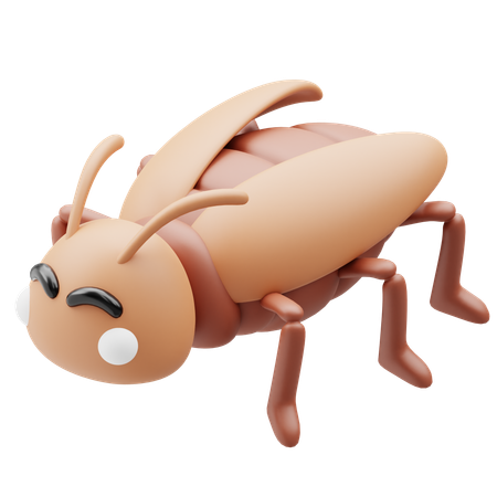 Cockroach  3D Icon