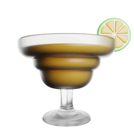 Cocktail Drink Juice 3D Icon
