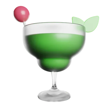 Cocktail Drink Juice 3D Icon