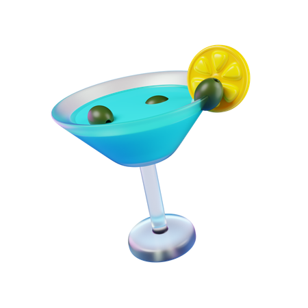 Cocktail  3D Icon