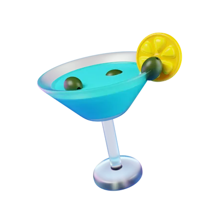 Cocktail  3D Icon